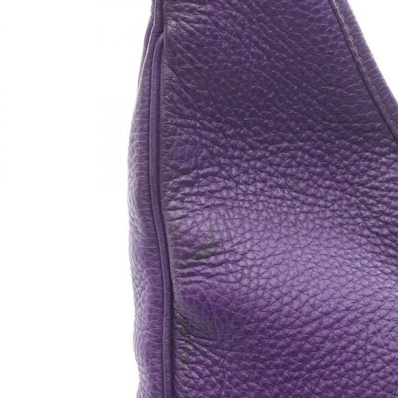 Hermes Shoulder Bag Masai PM Iris Leather Masai PM Iris Women's Used B - Picture 10 of 13